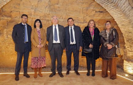 Autoridades durante la presentación de Garnachas Históricas Project