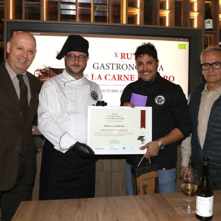 Costa 8 ganador tapa carne de toro