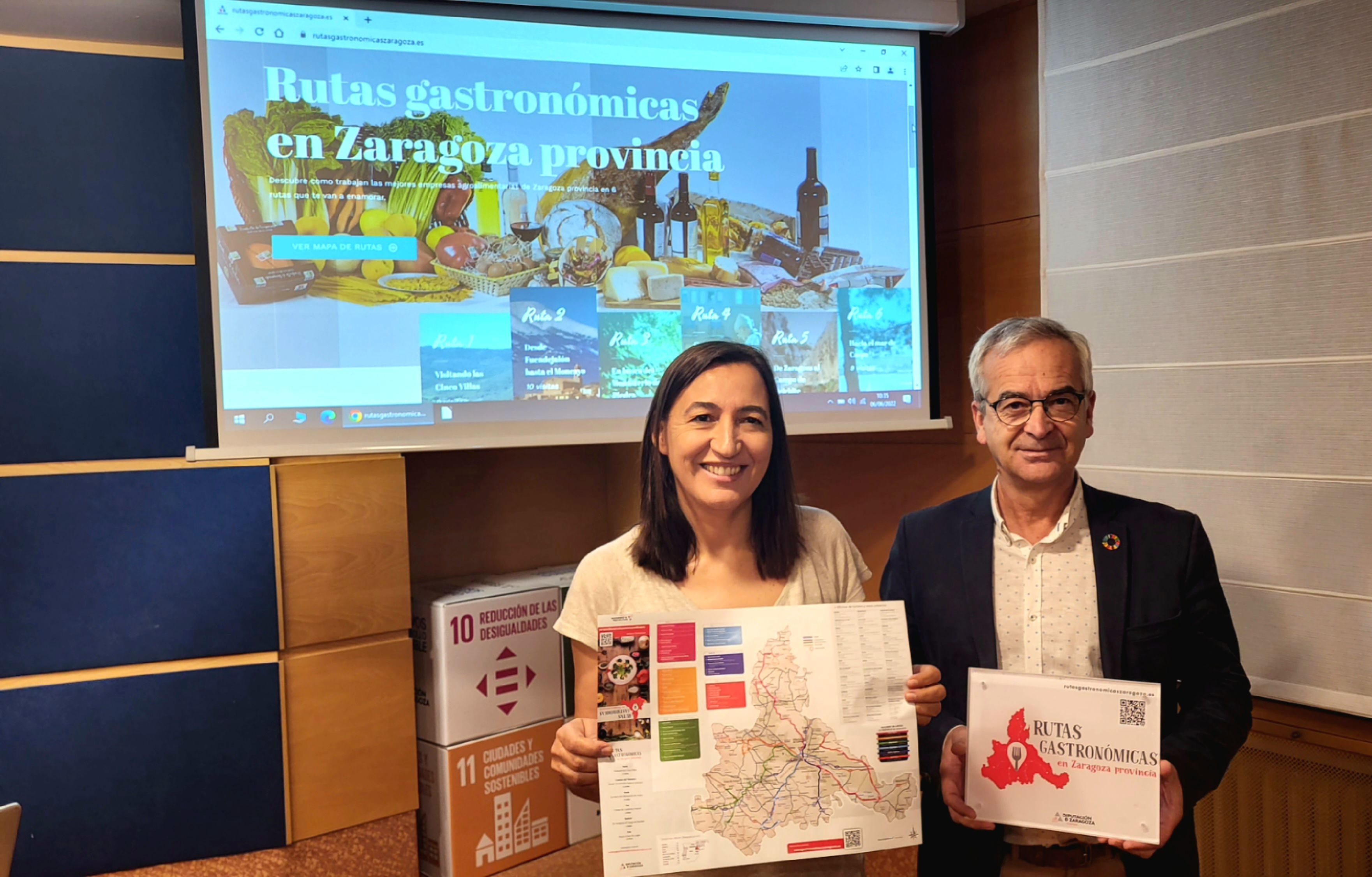 La DPZ lanza seis rutas gastronómicas para dar conocer los productos y las empresas agroalimentarias de Zaragoza provincia