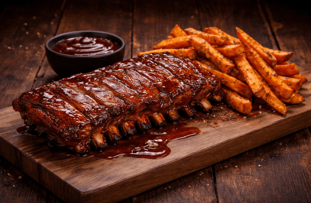 Costilla Texas barbacoa Mai Tai