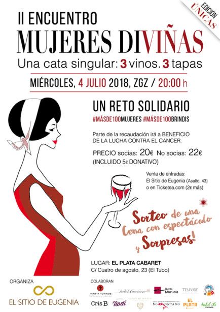 Cartel II Encuentro Mujeres Diviñas