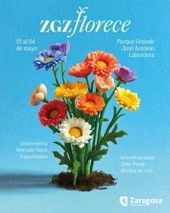 Cartel zgz florece