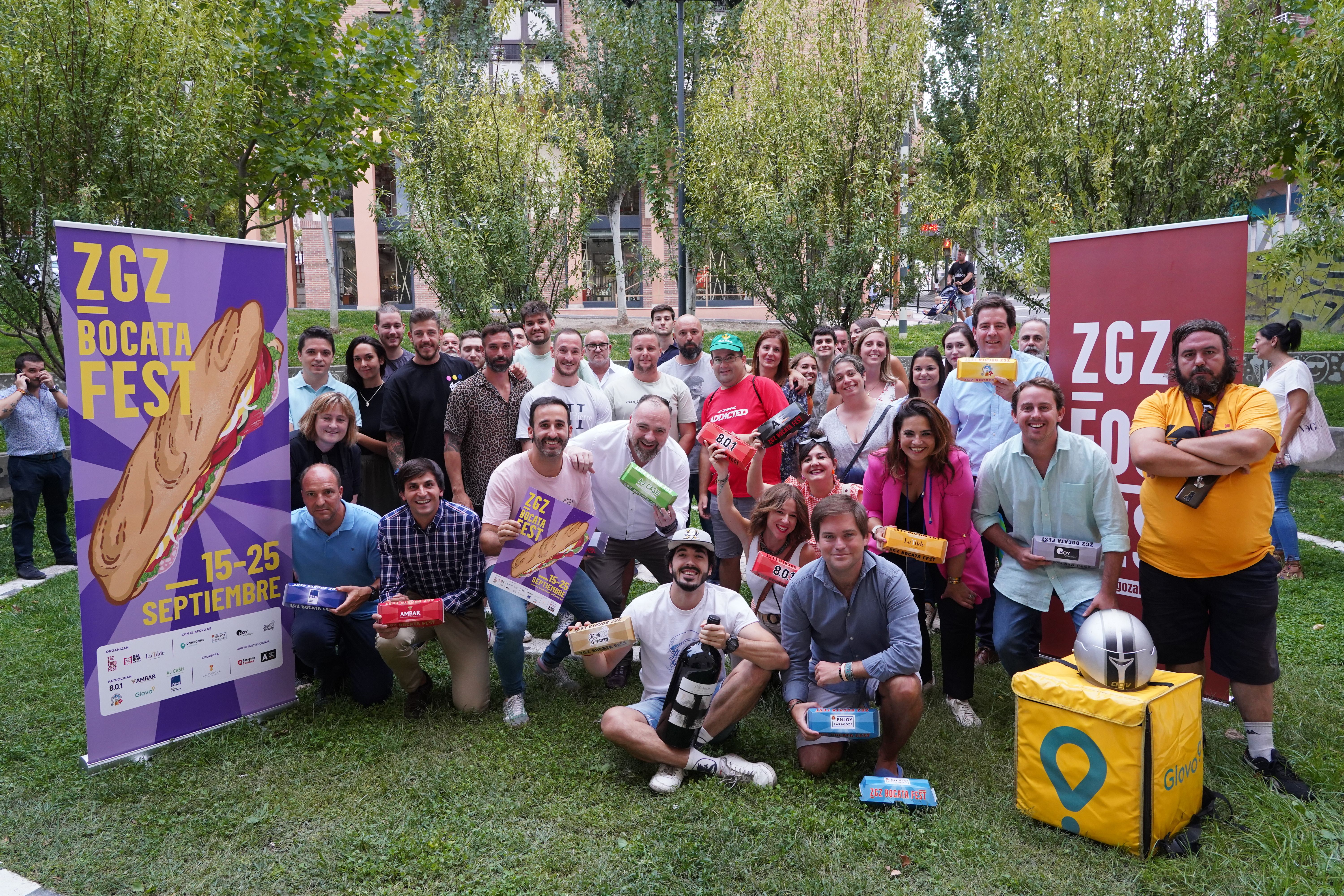 Arranca el Zaragoza Bocata Fest, con 66 bocadillos de autor