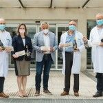 El Grillo y la Luna dona 3.963 botellas de 12 Lunas a los sanitarios de Huesca y Barbastro