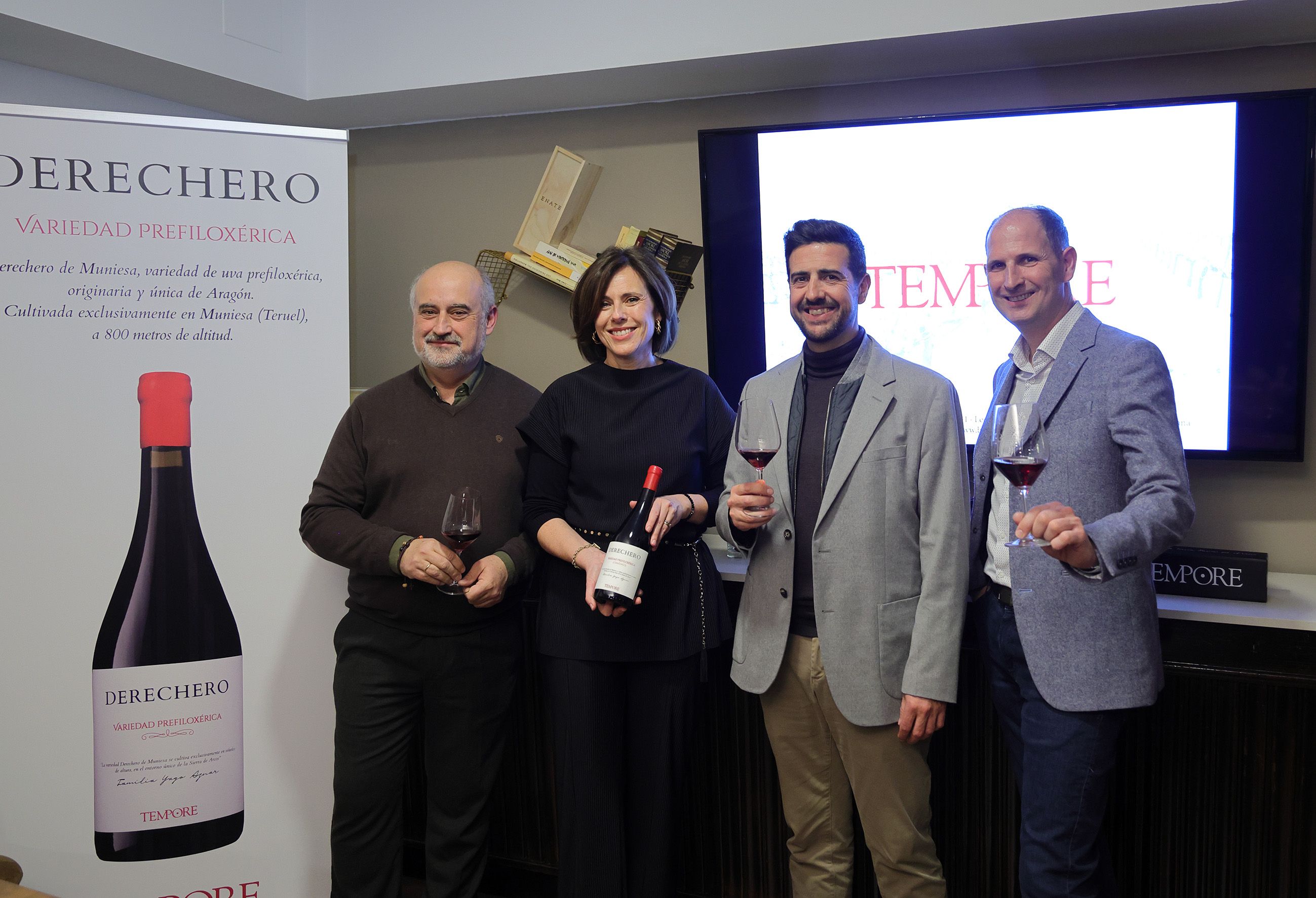 Bodegas Tempore recupera la variedad «Derechero de Muniesa» y consigue elaborar un vino único en el mundo