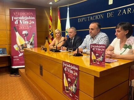 Rueda de prensa Fuendedjalón de Vinos