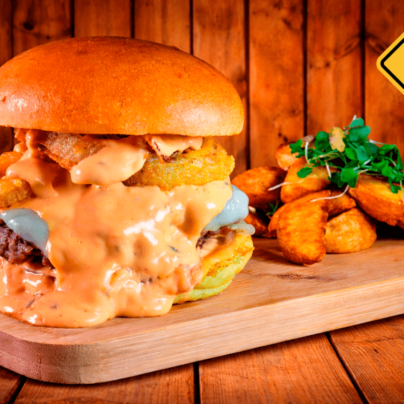 Hamburguesa de alce Mai Tai