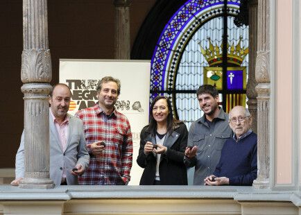 Inauguración de la muestra. Truzarfa, CITA y DPZ