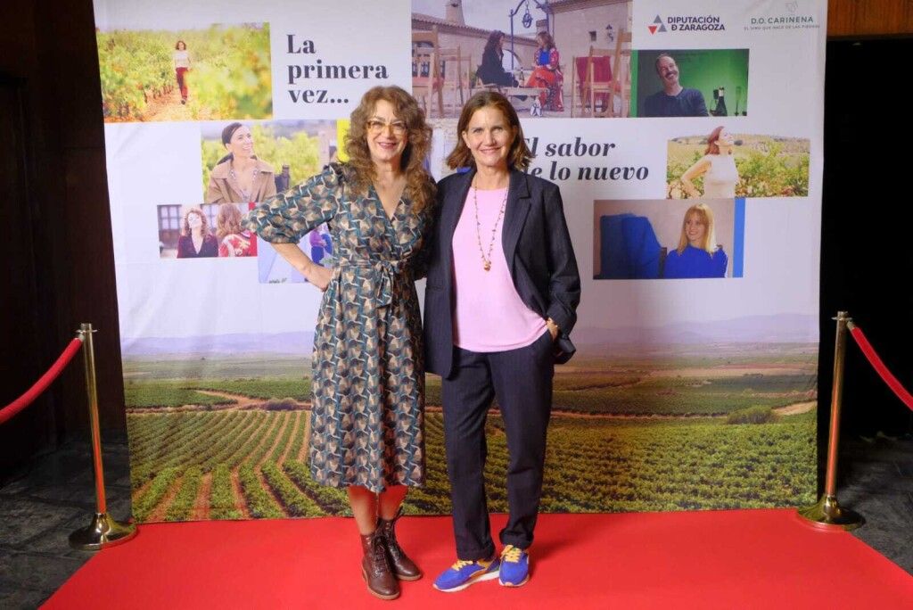 Paris y Nagera en el estreno