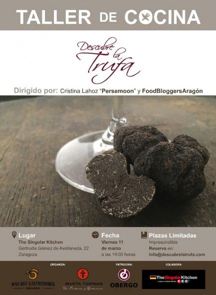 Las foodbloggers aragonesas cocinan para la ruta Descubre la trufa