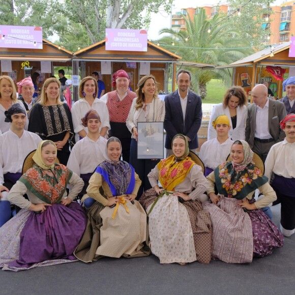 Responsables de Grandes Vinos autoridades y creadores e intérpretes de la Jota de la Garnacha