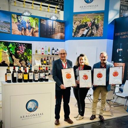 Aragonesas ha recibido cuatro medallas en los Wines From Spain