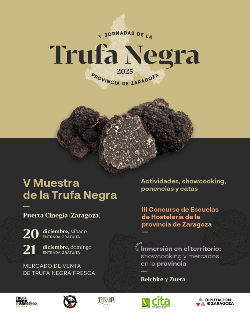 Cartel V Muestra de la Trufa Negra