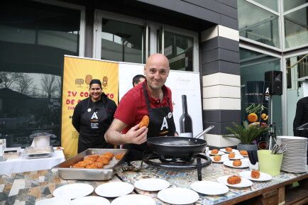 Mario, del Truco, presentación concurso de croquetas