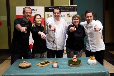 Algunos participantes de la XXIV edición del Concurso de Tapas de Zaragoza y provincia