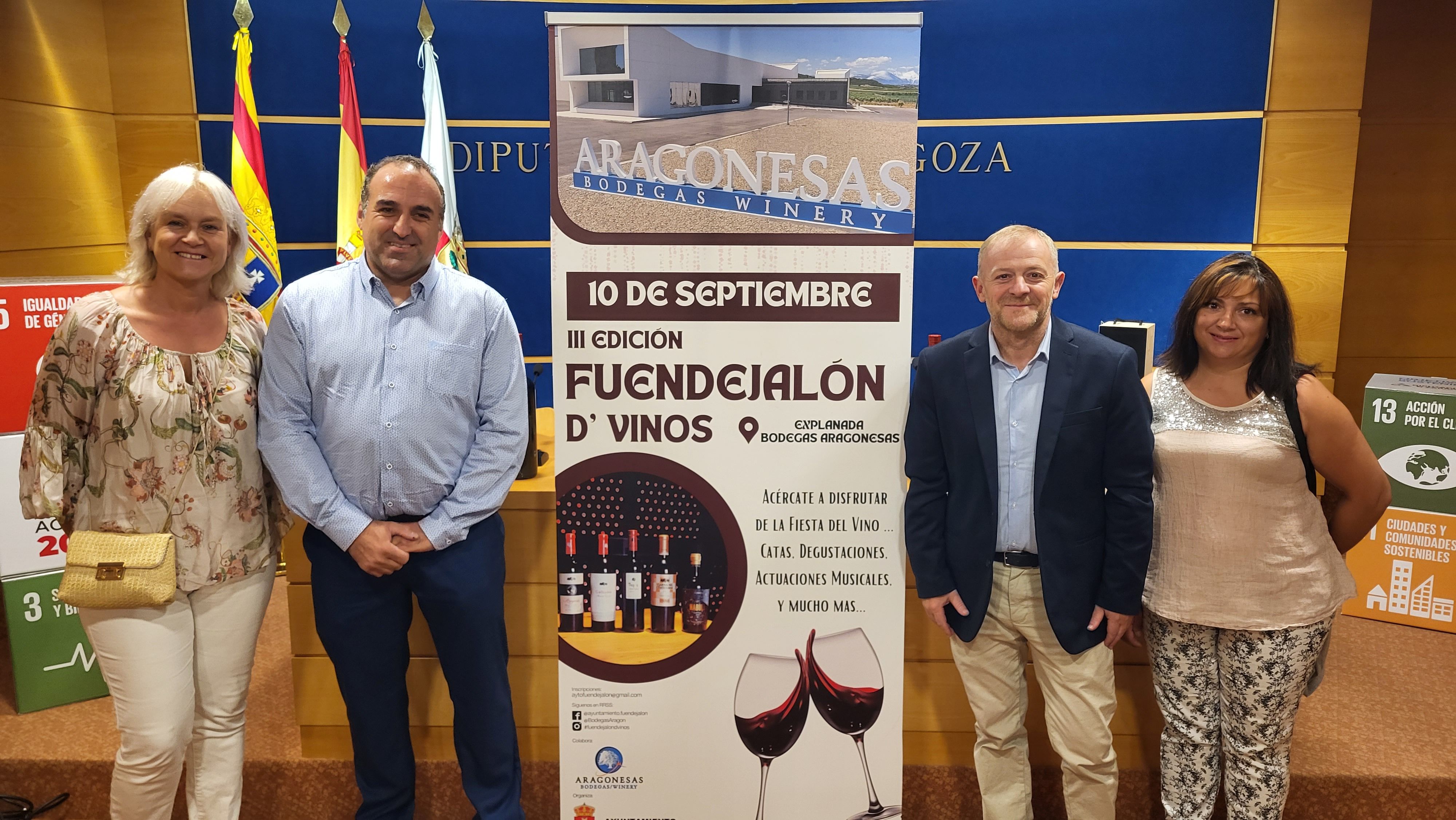 Bodegas Aragonesas colabora, un año más, con la Feria del Vino de Fuendejalón