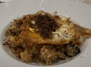Migas trufa rinconada lorenzo