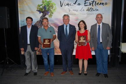 Premiados en el I certamen Viñedo Extremo DOP Calatayud