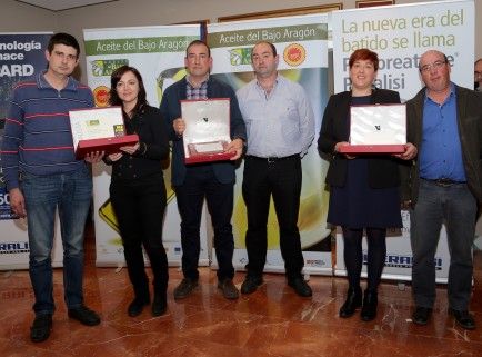 Premiados mejor aceite Bajo Aragón