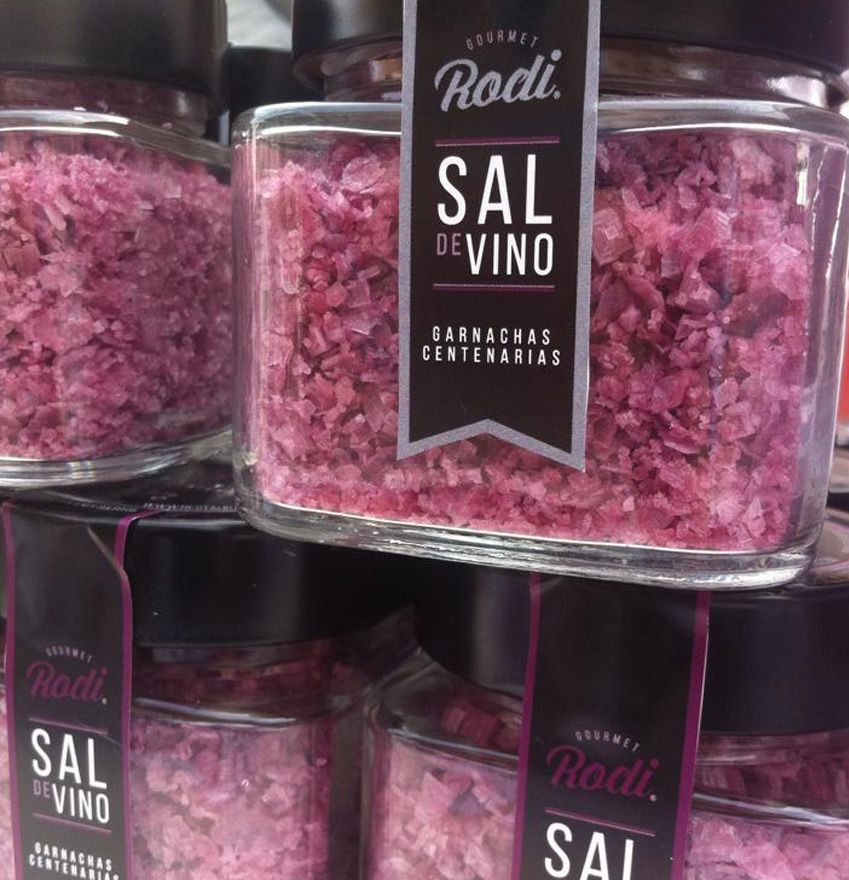 Development of the product Sal de Garnacha, Garnacha (Grenache) infused salt .