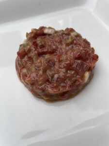 Steak tartar EL Chalet Restaurante